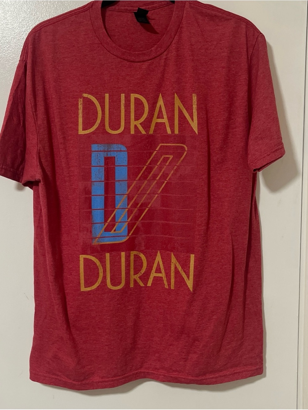 Red Graphic Band Duran Duran T‑Shirt